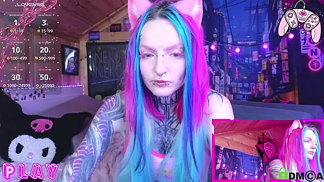 NekoCyber Chat XXX in diretta