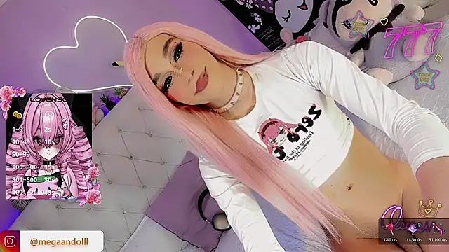 Chat XXX ao vivo de Megaan_Dolll