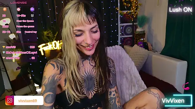 XXX chat uživo modela VivVixen