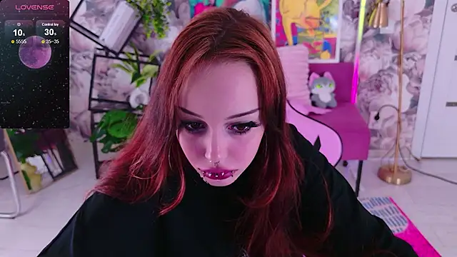 VampiMoon élő XXX-chatje