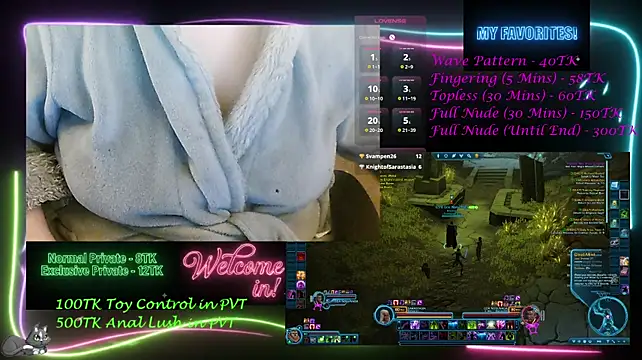 แชท XXX สดของ Sarastasia417
