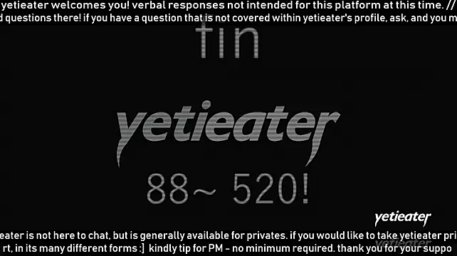 yetieater: онлайн-секс-чат