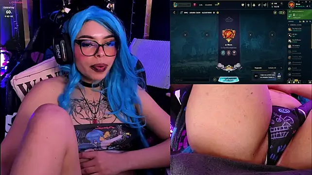 Chatroom XXX en direct de Nyveth