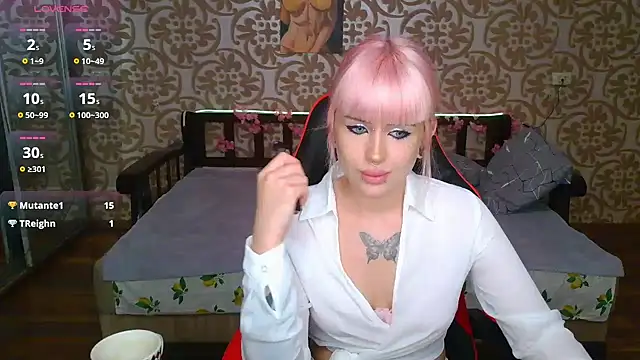 Chat +18 de EmberSweety ao vivo