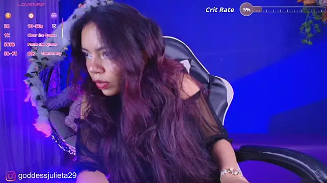 แชท XXX สดของ GoddessJulieta_