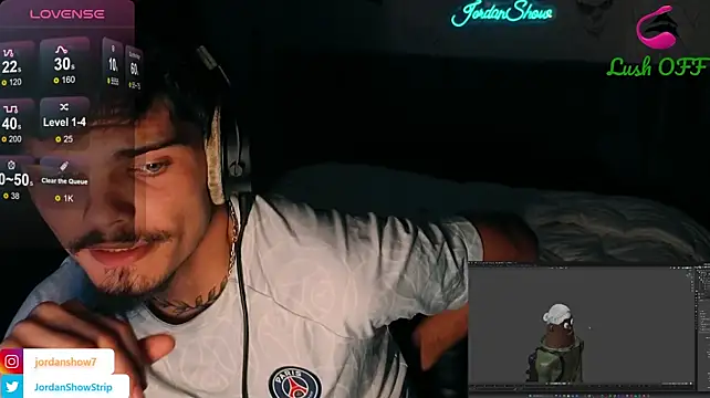 JordanShow élő XXX-chatje