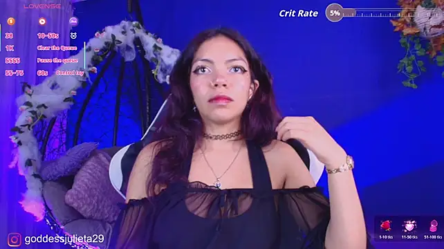צ'אט XXX בשידור חי של GoddessJulieta_