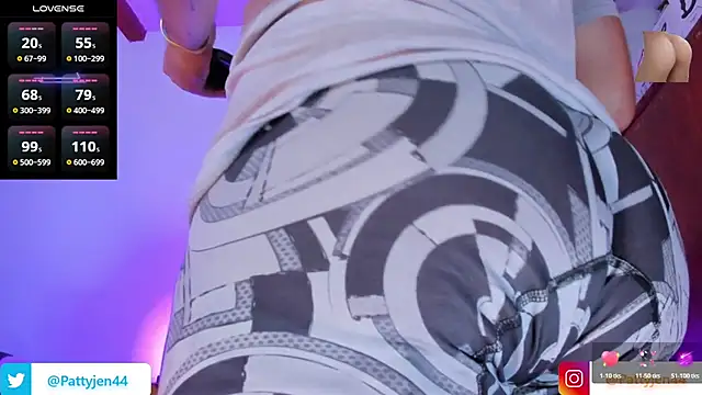 צ'אט XXX בשידור חי של pattyjenkinss