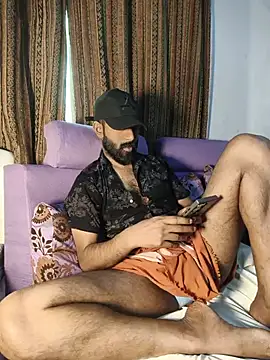Show de MalluBeard na webcam