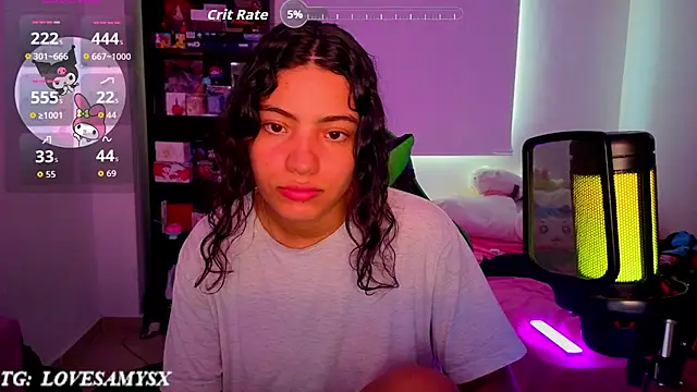 Chat +18 de Lovelyamyy ao vivo