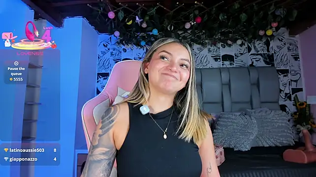 Chat +18 de LucyRosse ao vivo