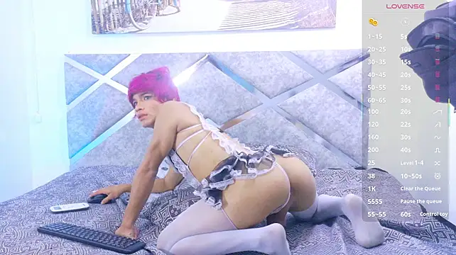 Show de vaiolethx_ na webcam