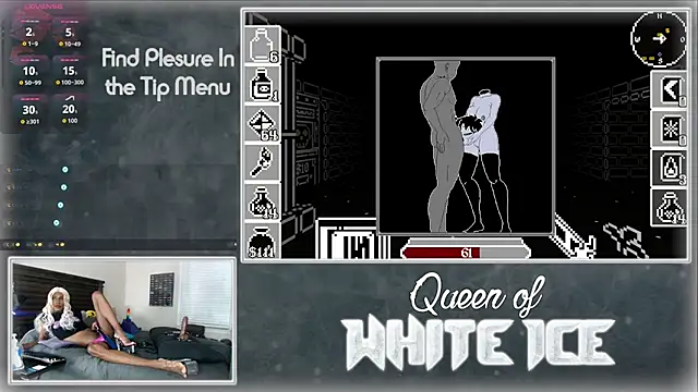 Sembang XXX Secara Langsung QueenofWhiteIce