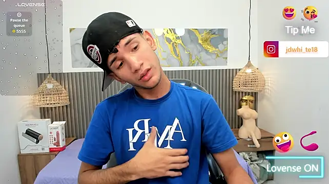 Chat +18 de JDWhite18 ao vivo