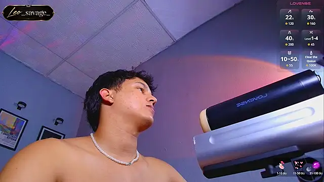 Živý XXX chat Leo_Savage_