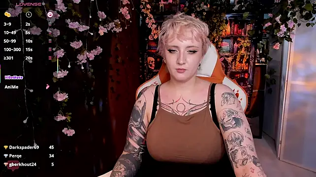 Chat +18 de AsheLucker ao vivo