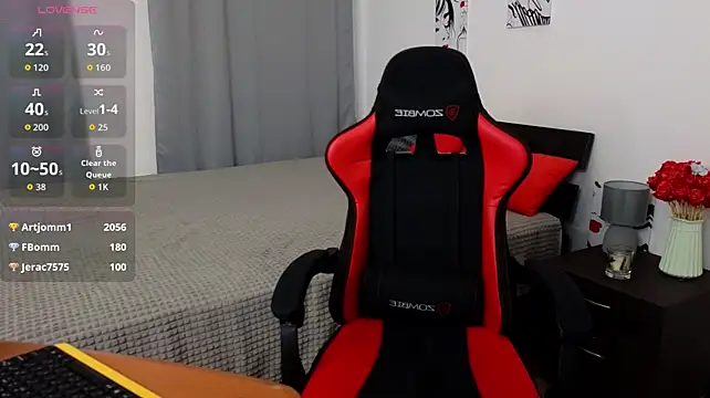 XXX chat uživo modela Doris-Keller