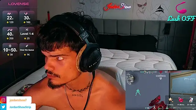 JordanShow élő XXX-chatje