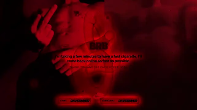 XXX chat uživo modela davesinner