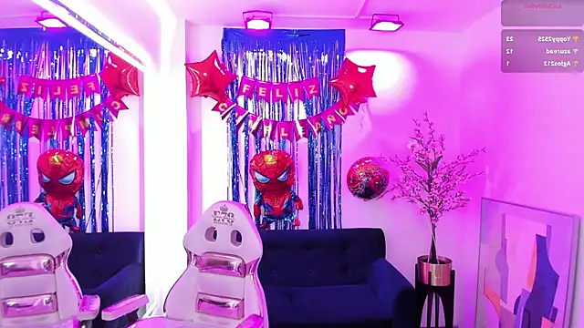 Chat +18 de Ary_gala ao vivo