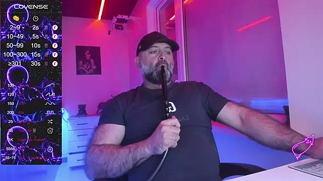 XXX chat uživo modela HAIR-MAN