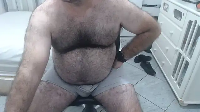 Show de MysterBearMG na webcam