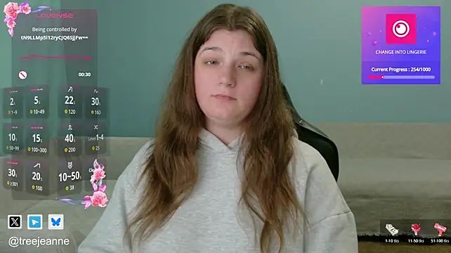TreeJeanne – Live XXX-chat