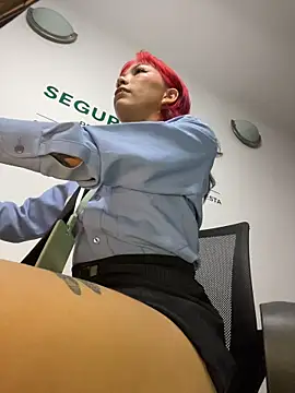 Zakura_66 - Fingering in the bathroom at work