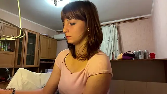 AmberlyCartaya - Tongue slowly sliding across my upper li