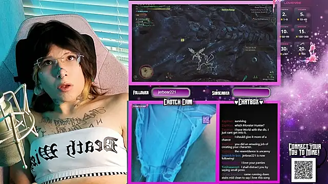 Webkamerová show xxunholymusexx