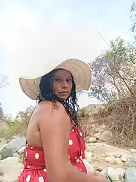Esmeralda_li - Naked to the public + masturbación