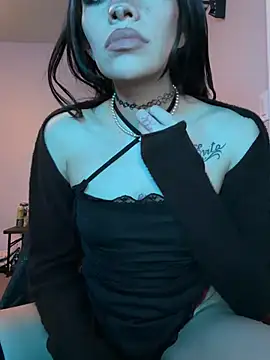 צ'אט XXX בשידור חי של Gothbabbi