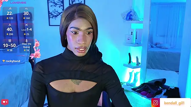 Kendall_Gil élő XXX-chatje