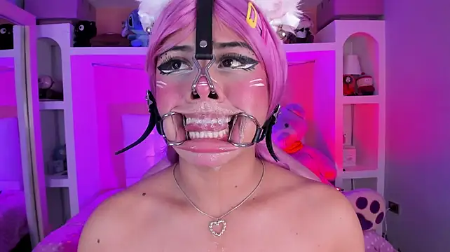 Miss___megan - show very very messy , bukake cum , gag