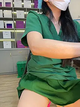 Secretly_masturbating - Female doctor masturbating in the clinic