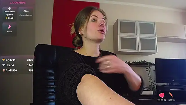 ladysabotage élő XXX-chatje