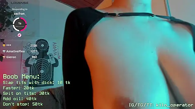 แชท XXX สดของ Kilo-09