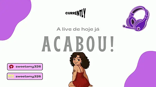 Sweetamy326 - Show de exibição e masturbação