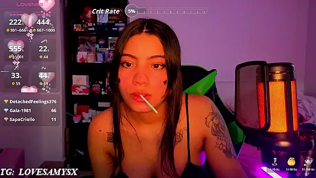 Lovelyamyy Chat XXX in diretta