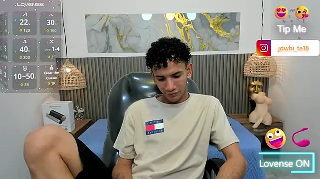 JDWhite18 Chat XXX in diretta