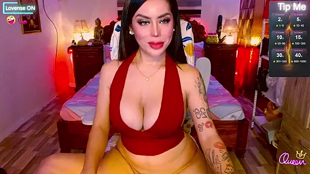 Chat +18 de _QueenGoddess_ ao vivo