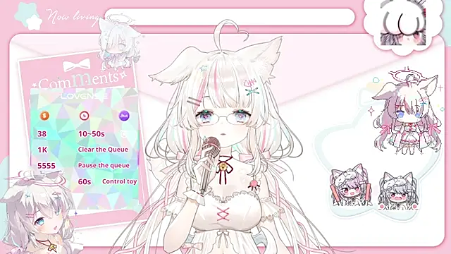 XXX chat uživo modela Fatis-Rin-Meow