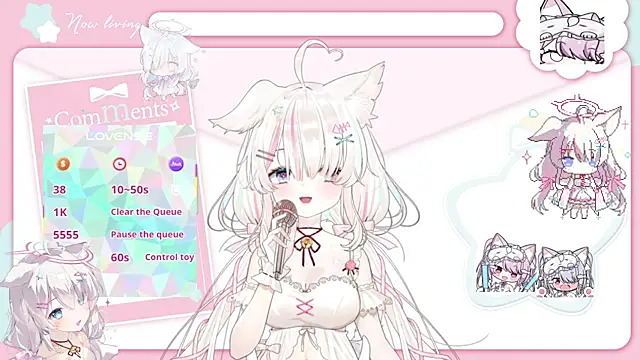 XXX chat uživo modela Fatis-Rin-Meow