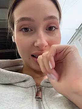 Coconut_milk - Touch nipples under top in public