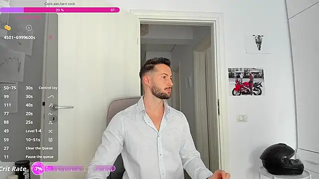 Živý XXX chat ZackFraser