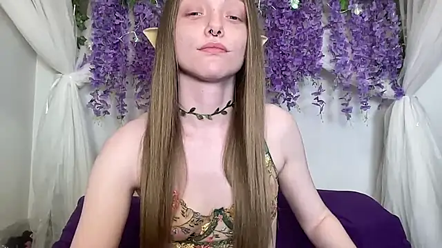 ElfGirlAna 라이브 XXX 채팅