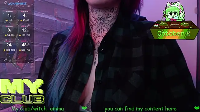 Witch_Emma 라이브 XXX 채팅
