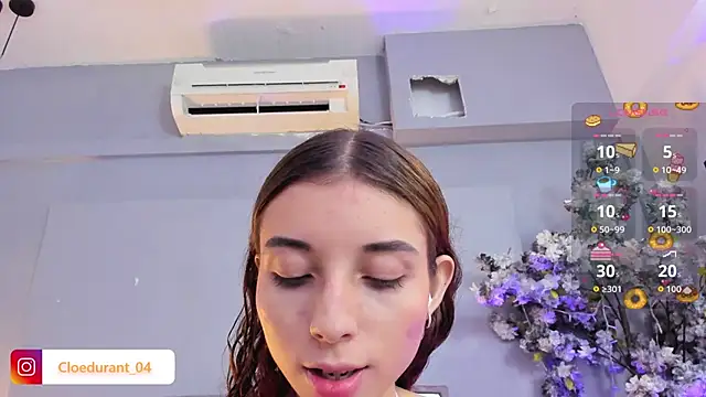 צ'אט XXX בשידור חי של Cloedurant