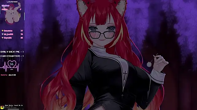 LewdFoxy_VT - Naked rest of the stream