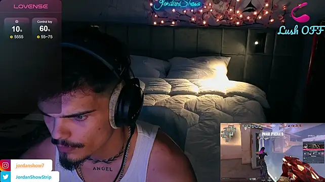JordanShow élő XXX-chatje